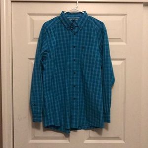 Ariat men’s button down western shirt. Size Medium